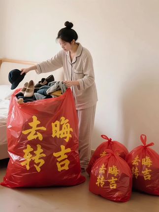 还在被家里堆积如山的杂物困扰吗? 实际上,断舍离并非单纯的丢弃行为,而是一门蕴含生活智慧的美学! 那些状态尚佳、八成新的物件,不妨捐赠给有需求的人士,或在二手平台转卖,让它们焕发新的生机;至于破损的物品,分类拆解回收是明智之选,既能清理空间,又能为环保出一份力。 从整理闲置物品入手,学会理性抉择与割舍,让生活环境重归整洁有序。在践行断舍离的过程中,我们能深刻领悟传统文化中“舍与得”的精妙,收获身心的轻盈舒畅。 左下角同款收纳袋,帮你轻松整理,即刻开启断舍离的清爽生活!#衣服处理 #日物#断舍离#垃圾袋#抽绳垃圾袋