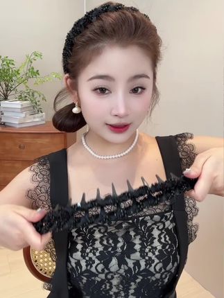 #时尚饰品 #头饰搭配 #简单发型 #发饰发夹 #美出高级感