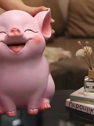 #创作灵感 大号可爱猪存钱罐只进不出超大容量大人储钱罐2025年新款可存可取#存钱罐#存钱罐只进不出网红款 #创意摆件 #也太可爱了吧 @DOU+小助手
