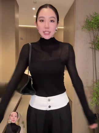 #琥珀系拉抽屉变装 #高级感气质穿搭 #变美变瘦变漂亮 #打底衫搭配 #无限回购的宝藏单品