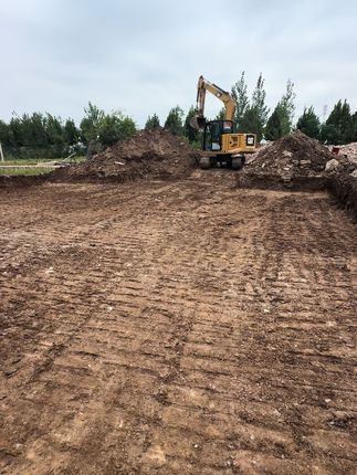 #施工现场实拍 #道路工程施工 专业设备,干专业的事!