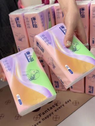集小萌加大加厚抽纸,巨好用#抽纸#集小萌抽纸#生活用纸