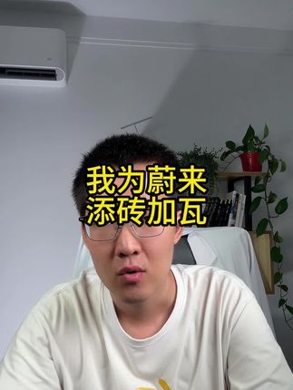 相当于每个人都给蔚来汽车投过资 #蔚来汽车 #新能源汽车
