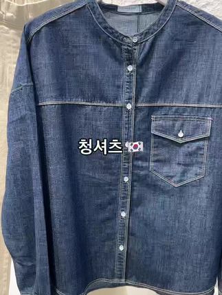 韩国东大门秋季牛仔衬衫#服装搭配实体店 #衬衫穿搭