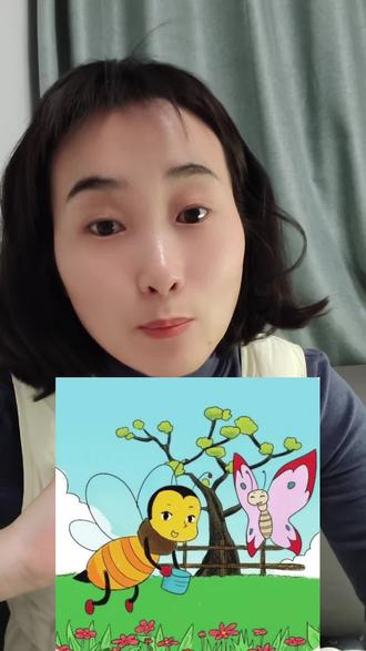 快来一起带娃练写话,今天写《小蜜蜂采蜜》#看图写话