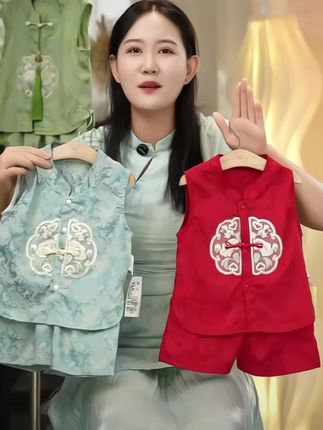 #上热门 #国风童装 #高品质童装 #萌娃穿搭 #童装汉服