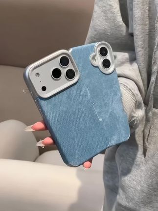 哇塞,雅天立ins复古蓝色牛仔纹壳!太漂亮了,好朋友凭我俩的关系,送我一个不过分叭!#爱了爱了 #防摔手机壳 #太喜欢了 #强烈推荐 #这个手机壳真的长在我心巴上了