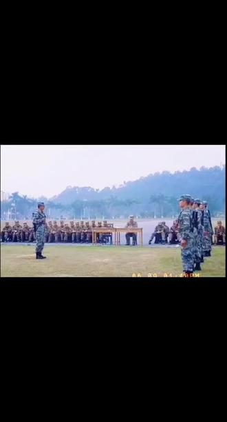 #国防预备役学校 #军训演练