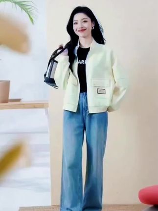 #AI扩图 小个子#外套#多色可选