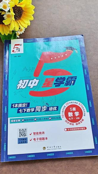 一套完整的学习闭环,初中五星学霸,基础培优一本搞定#初中数学 #初中五星学霸 #五星学霸 #初中教辅 #初中同步练习