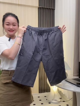 稻草人爆款纯棉短裤,100%棉五分裤,舒适亲肤,今日活动折扣价,活动时间有限,喜欢的抓紧时间抢购吧!!! #五分裤男 #男士短裤 #男士 #男士五分裤 #休闲裤