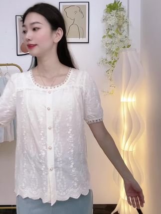 遮肉显瘦的上衣#夏季穿搭 #日常休闲穿搭 #日常穿搭 #甜美穿搭 #小个子微胖穿搭