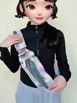 抱一会就累得手抽筋,还好准备了婴儿背带,可横抱斜跨背 #宝宝背带 #好物 #背带 #母婴好物
