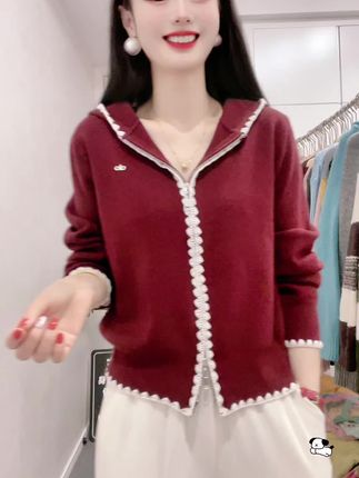 减龄款帽衫,百搭显瘦