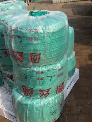 尼龙绳绿色大棚绳捆绑绳爬藤绳建筑线绳广告绳聚乙烯绳子货车粗细 #农业 #携手助农 #花卉绿植盆
