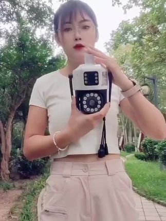 真双镜头双画面看家看车防贼必备监控器,用了都说好,快来#监控摄像头