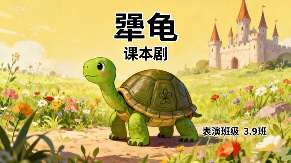 自制课本剧《犟龟》,改编自人教版三上语文书第9课。纯手工打造🐢🐢🐢后续再发孩子们表演的视频啦✌🏻✌🏻✌🏻#犟龟绘本故事介绍 #犟龟课本剧 #ai犟龟