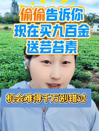 偷偷告诉你现在买九百金送芸苔素,机会难得千万别错过。#茶树种植 #茶园管理