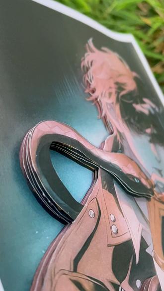 非遗刻纸·沙海邪。蛇影缠指,烟圈缭绕,他眼底的锋芒, 是十年后的归来。这抹邪影,你喜欢吗?#一见爱上传统文化#刻纸 #百young非遗计划 #非遗祈福百景图 #盗墓笔记