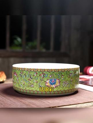 珐琅彩功夫茶具茶洗