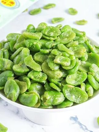 云南无壳绿心蚕豆片零食#零食#蚕豆片#好物分享#好物推荐#绿心蚕豆