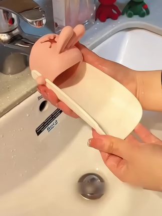 【6.9元2个】卫生间儿童引水器硅胶可爱水龙头延伸器严选宝宝洗手防溅#水龙头延伸器#抖音入手的好东西 #实用好物