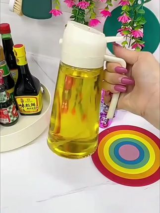 【米品正家】家用喷油壶自动开合 喷雾雾化不挂油 厨房两用喷油瓶#好物推荐🔥 #居家好物 #好物分享