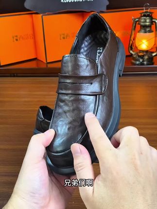 #休闲皮鞋 #乐福鞋 #软底软面 #开车鞋 #男鞋