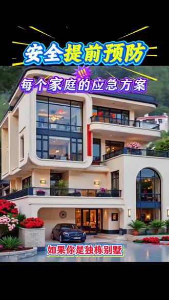 #安全屋 #乡村别墅 #安全 #避难所生存 安全提前预防