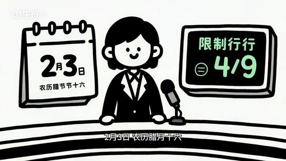 今日新闻-2月3日 #先跑再说