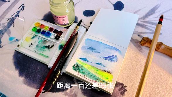自学水彩挑战100幅小画
今天第5幅
#迷你水彩画 #把风景画进本子里 #摸鱼日常 #零基础画画 #水彩