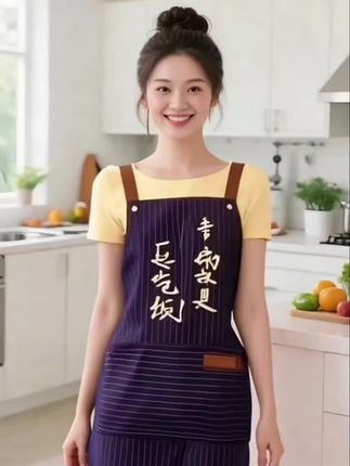 #围裙 #防水围裙 #厨房好物 #在家也要美美的 #好东西一起分享 @巨量千川