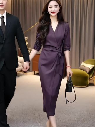 #引领时尚潮流 #气质连衣裙 #高级感穿搭 #气质女神穿搭 #高端大气