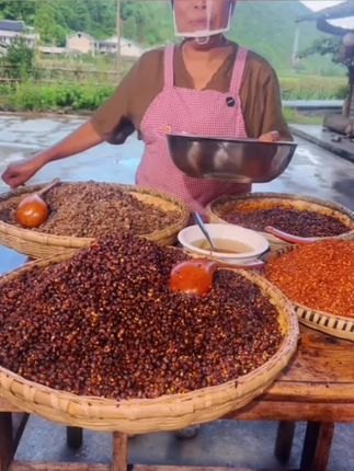 壹叁黔味贵州风味豆豉麻辣味可炒拌做蘸水火锅调味料450g豆豉火锅 #豆豉 #豆豉酱 #调味料
