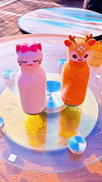 动物头像保温杯 萌到心化!喝水都变甜~ #高颜值好物 #学生党必备 #可爱保温杯 #便携水杯 #萌系生活好物