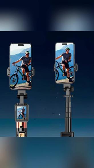 遥控器拍摄直播旅游便携拍照神器 #投屏自拍杆 #智能变焦 #直播拍摄