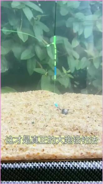 跑铅钓鱼,防流水,野河钓鱼#钓鱼 #跑铅钓法