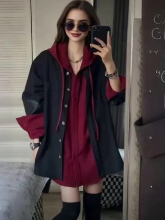 #休闲穿搭 #外套穿搭 #轻奢女装 #春秋新款#外套穿搭