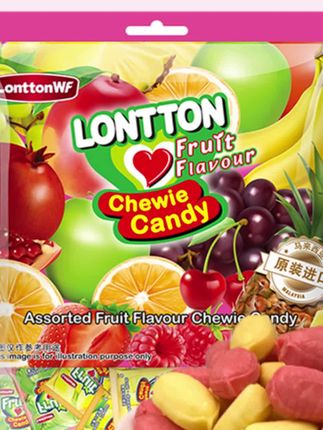 荣创食品马来西亚进口LonttonWF水果软糖番石榴糖水果糖喜糖糖果#糖果 #软糖 #糖果推荐