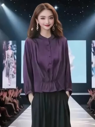 #春秋新款 #早秋高智感职场穿搭 #时尚长袖上衣 #通勤穿搭如何摆脱土气感 #上衣穿搭