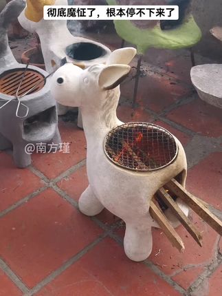 #自制柴火炉 彻底魔怔了,泥炉也疯狂!宝,这根本停不下来。爱好让灵魂自由!#手工 #南方瑾 #爱好不能当饭吃 #人间烟火
