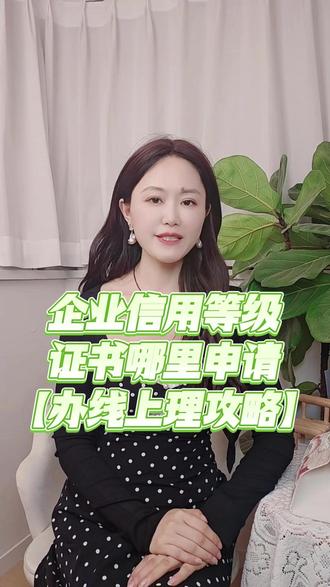 企业信用等级证书哪里申请 #企业认证 #信用背书 #aaa认证