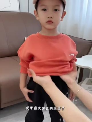 #男童卫衣套装 #童装