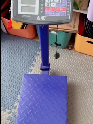 城商用台秤公斤kg家用做生意摆摊卖菜专用大型折叠 电子称重器#大型折叠秤@DOU+上热门