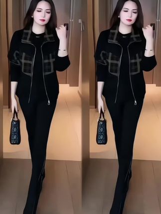 冬季新款时尚中年女加绒保暖外套气质减龄休闲拉链polo领女装#优雅气质 #女神穿搭 #高级感穿搭 #气质范 #显高显瘦显腿长