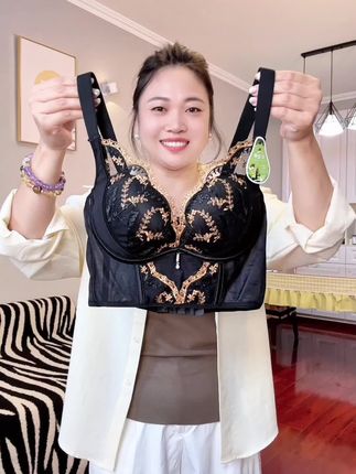 #贴身衣物#调整型内衣收副乳#聚拢神器#舒适透气#无钢圈文胸