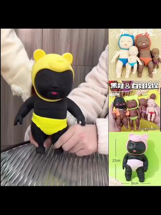 大号娜塔莎,也太太太太太可爱了吧#娜塔莎#人偶玩具 #娜塔莎大公仔