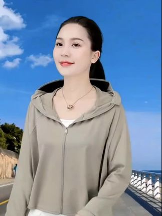 视频同款防晒衣#出游穿搭#户外运动#防嗮遮阳#冰感面料#冰爽丝滑
