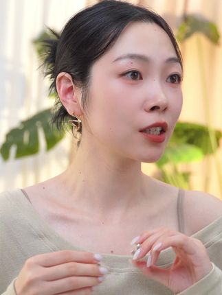 z 字母百搭耳环推荐#耳环#饰品