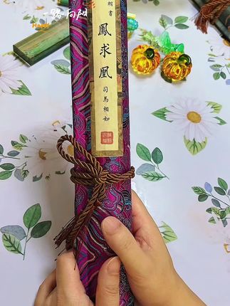 凤求凰✨ 一曲跨越千年的浪漫情书。#书法 #手写 #练字 #写字是一种生活 #凤求凰